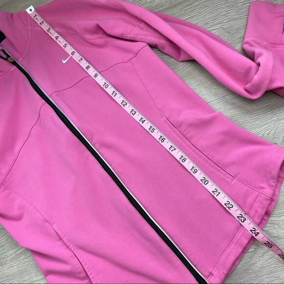 Nike pink zip-up sweatshirt size medium - Picture 7 of 12